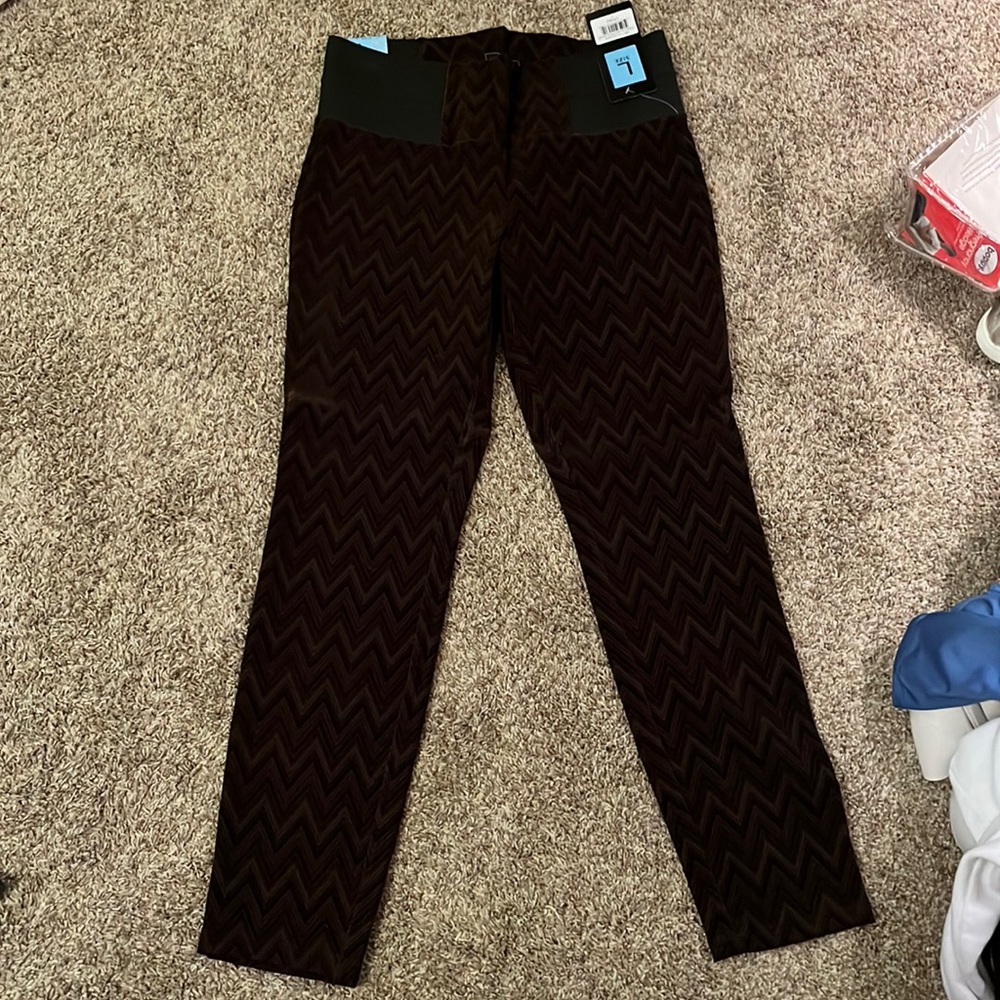 Brown corduroy leggings